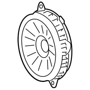 Toyota 86160-06850 Front Door Speaker