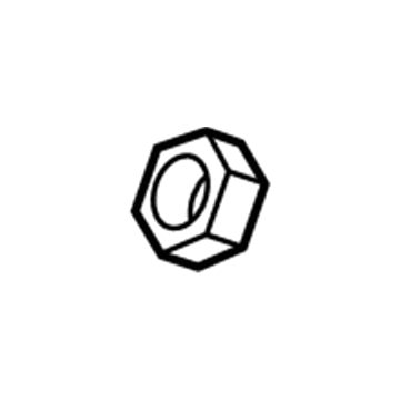 Kia 9872629600 Nut-Hex