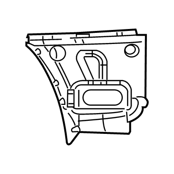 Mopar 5109586AD Bracket-FASCIA