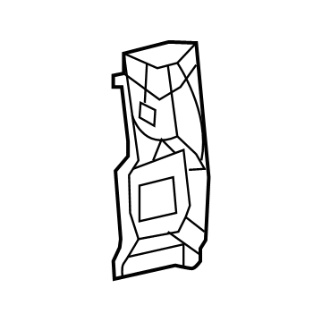 Mopar 4894772AD Extension-Tail Lamp Opening