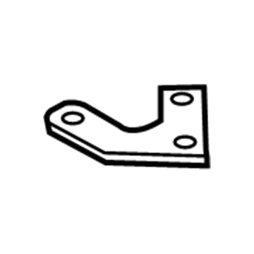 Nissan 554B6-6GA0A Bracket Assy-Cross Bar, Rear RH