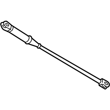 Nissan 554B4-6GA0A Bar-Cross, Rear