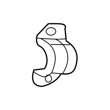 Mopar 52090271AB RETAINER-STABILIZER Bar BUSHING