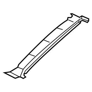 Mopar 68082482AA Channel-SUNROOF Drain