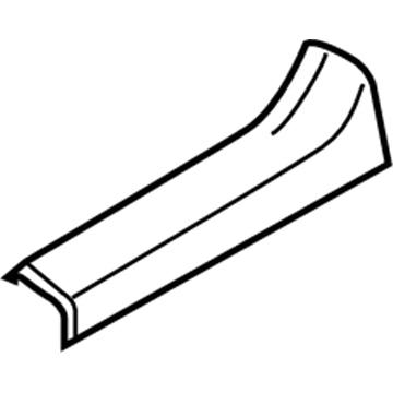 Nissan 769B6-1AA0B Plate-Kicking, Rear RH