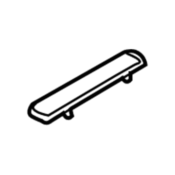 Nissan 769B2-1AA1B Plate-Kicking, Rear RH