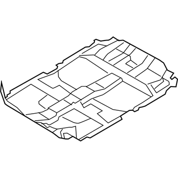 Nissan 74902-1AA1A Carpet Assy-Floor