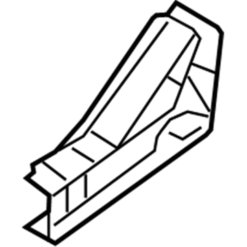 Nissan G64B2-3TAMA Reinforce-Sill Outer, RH