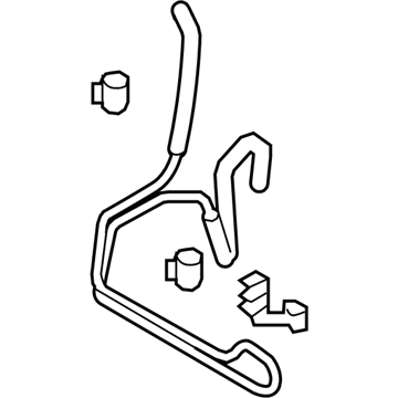 Nissan 49790-1GR1A Tube Assembly-Oil COLLER Power Ste