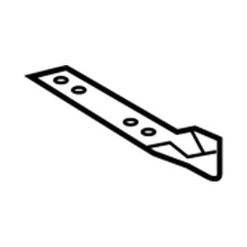 Lexus 53851-50030 Pad, Front Wheel Opening Extension, RH
