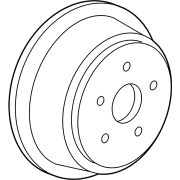 Ford 5U2Z-1V125-DC ROTOR ASY