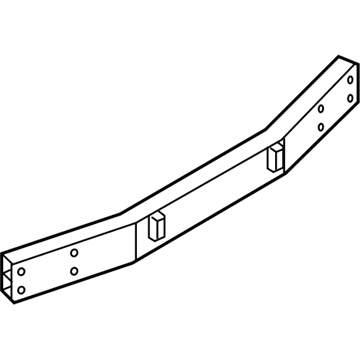 Infiniti 85030-1NK0A Reinforce In Rear Bumper