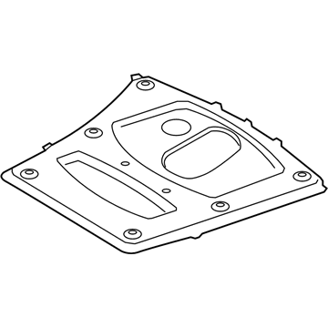 BMW 31-10-2-284-174 Stiffening Plate