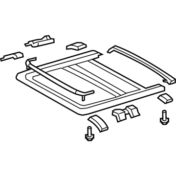 Lexus 63203-33070 Housing Sub-Assy, Sliding Roof