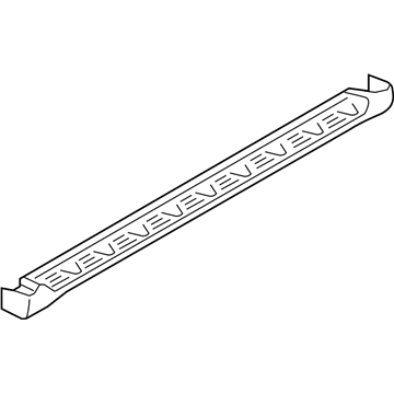 Nissan 96100-6GW0B Step Assy-Side, RH