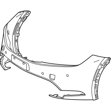 Toyota 52119-47999 COVER, FR BUMPER L/P