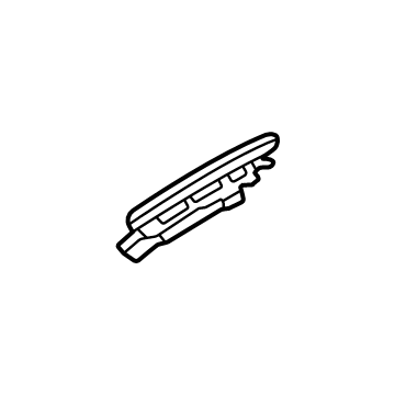 BMW 51-16-6-816-350 Locking Mechanism For Armres