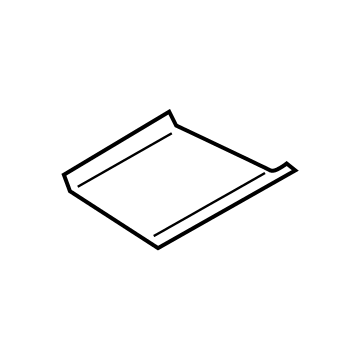 BMW 51-16-6-810-504 INSERT MAT, CENTER ARMREST S