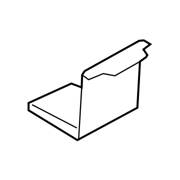 BMW 51-16-9-868-439 TRIM ON STORAGE COMPARTMENT