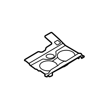 BMW 51-16-6-842-025 TRIM THERMOELEC.COOL/HEAT, C