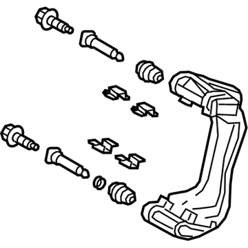 Toyota 47721-F9010 Caliper Support