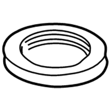 Honda 52686-S0X-013 Rubber, Spring Mt Rear