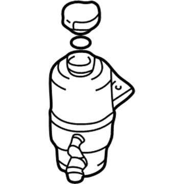 Mopar MN101235 Reservoir-Power Steering Pump