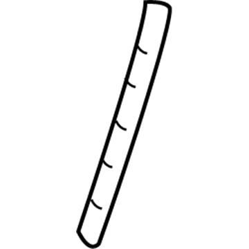 Infiniti 78816-1MA0B Protector-Rear Fillet RH