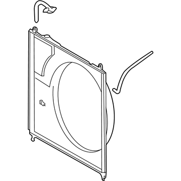 Lexus 16711-38120 Shroud, Fan