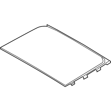 Ford LB5Z-78500A18-B Rear Glass