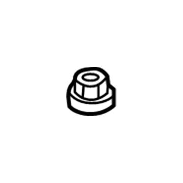 Honda 90300-S84-A00 Nut, Shock Absorber Flange (10MM)