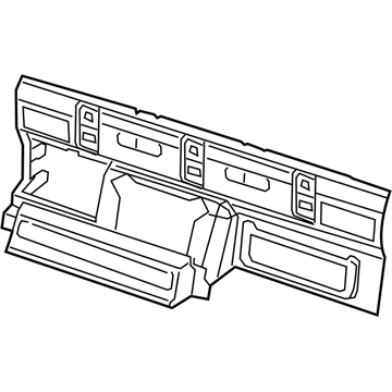 Mopar 6LJ84TX7AD PANEL-CAB BACK TRIM