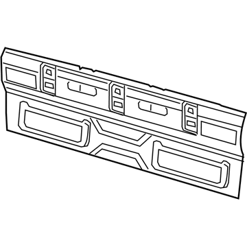 Mopar 6LJ60TX7AD PANEL-CAB BACK TRIM