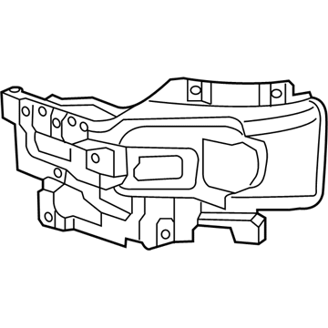 GM 23178908 Outer Bracket