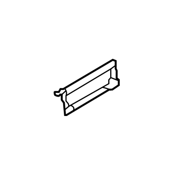 Nissan 21491-6RA0A Cover-Radiator Shroud