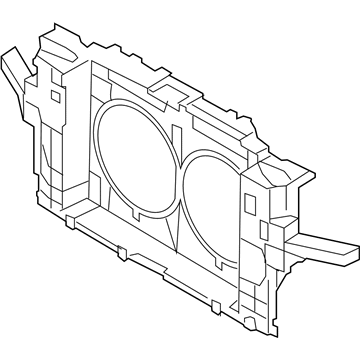 Infiniti 62501-1CA0B Support-Radiator Core Center