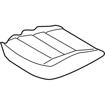 Kia 88260A7850K3E Front Seat Cushion Passenge Covering