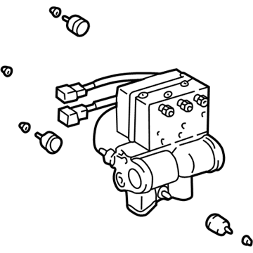 Toyota 44510-35060 ACTUATOR Assembly, Brake