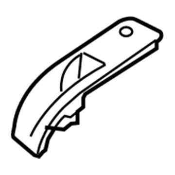 Hyundai 81578-1G000-QS Cover-Fuel Filler Door Handle
