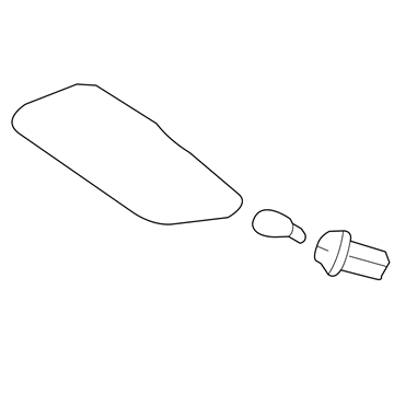 GM 96830943 Side Marker Lamp