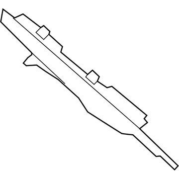 BMW 51-43-9-129-209 Trim Panel, C-Pillar, Top Left