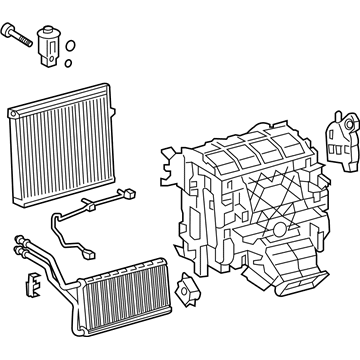 Toyota 87050-06870 AC & Heater Assembly