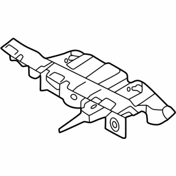 Hyundai 92153-CW100 BRACKET-H/LAMP MTG SUPT, LH