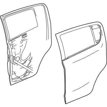 GM 42741899 DOOR ASM-RR SI