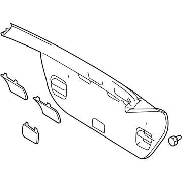 Toyota 67750-21060-B0 Lift Gate Trim