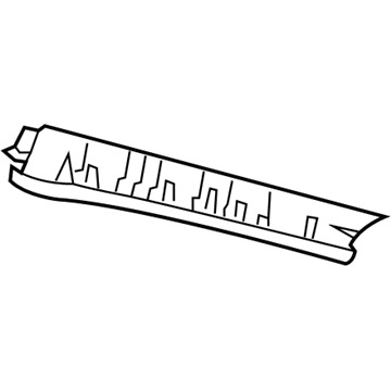 Toyota 67938-21020-B0 Side Trim Panel