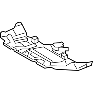 Lexus 51405-35101 Engine Under Cover Sub-Assembly, No.1
