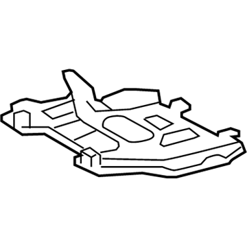 Lexus 51450-35010 Rear Engine Under Cover Assembly