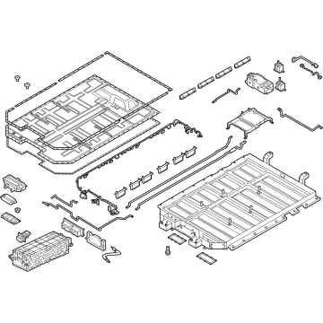 Hyundai 37501-JI000 BATTERY SYSTEM ASSY