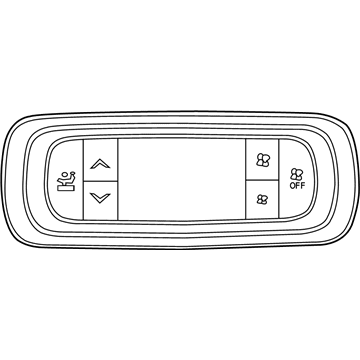 Mopar 6WL30DX9AA Air Conditioner And Heater Control